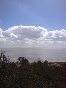 Uitzicht vanaf Ameland